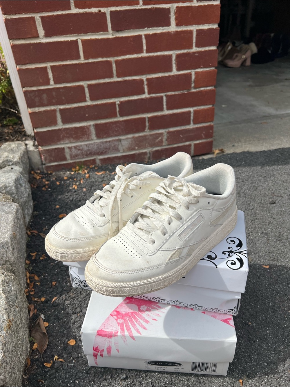 Reebok Women's Low-Top Sneakers in Off-White